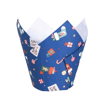Tulip Cupcake Case - Santa's Workshop